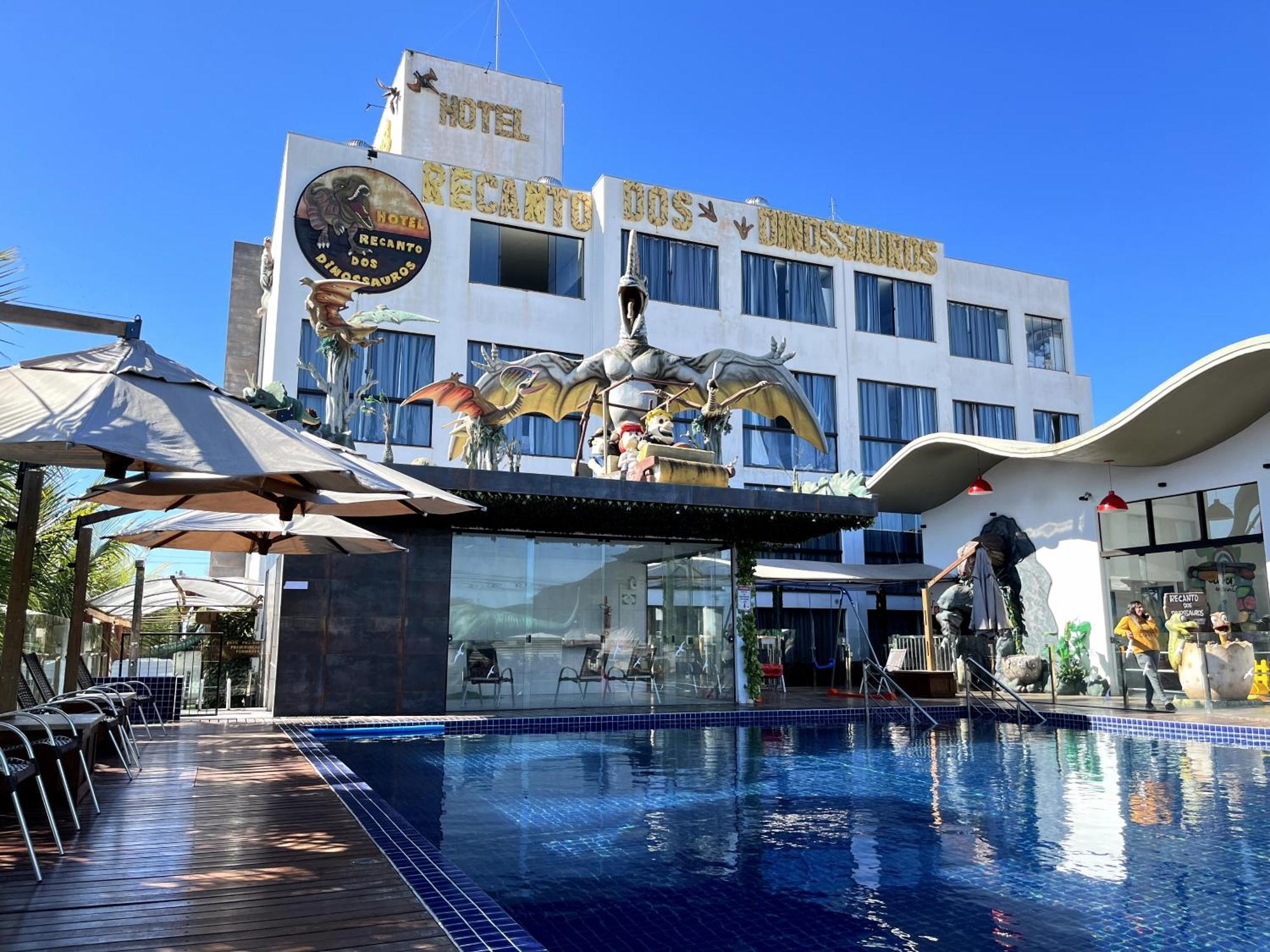 Hotel Recanto Dos Dinossauros Penha  Exterior foto